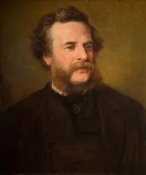 Portret van Joseph Moore 1817-1892, 1870.