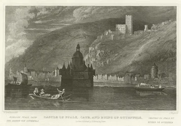 Kasteel van Pfalz, Caub, en ruïnes van Gutenfels