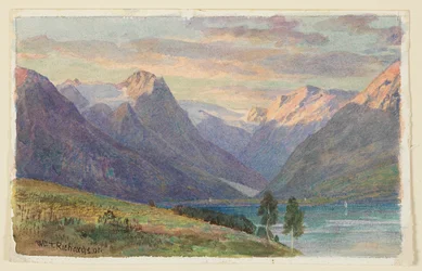 Fjord in Noorwegen