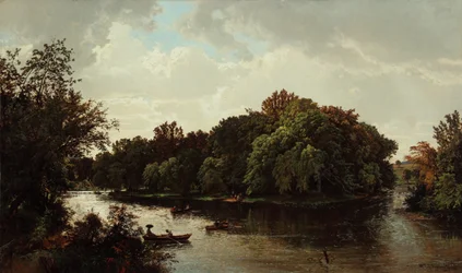 Meerlandschap, varen 1861