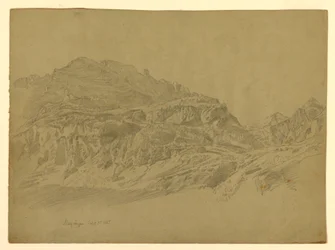 Landschap, Meiringen, Zwitserland