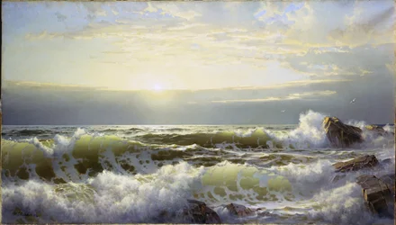 Voor de kust van Connecticut, Newport, 1904