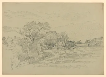 Studie van landschap