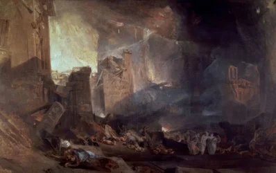 Vernietiging van Sodom – 19e eeuw – Engelse romantiek