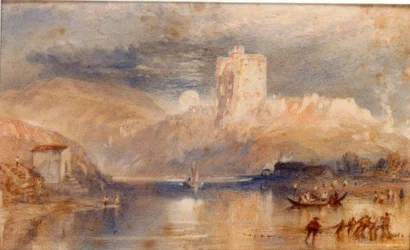 Kasteel Norham – Maanopkomst