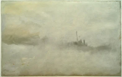 Schip in een storm(?)