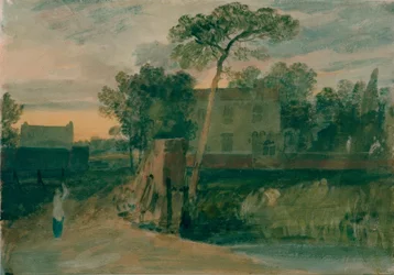 Syon Ferry House, Isleworth, Zonsondergang