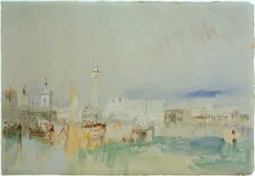 De Dogana, Campanile van San Marco en het Dogepaleis