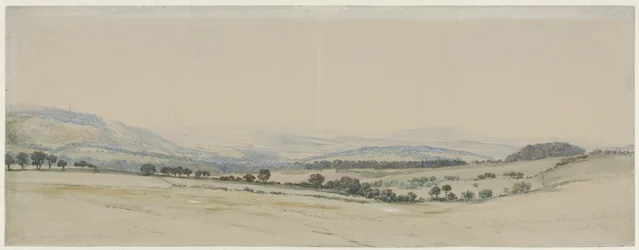 Heuvellandschap in Northumberland