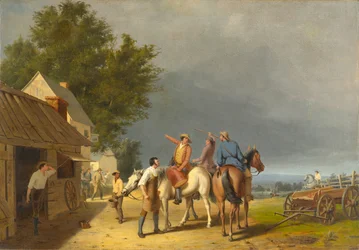Eerste nieuws van de Slag bij Lexington