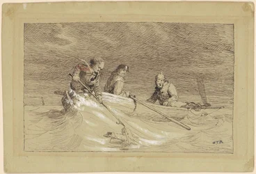 Studie voor "Shad Fishing"