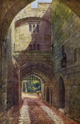 Warwick Castle: Poortgebouw en Valhek