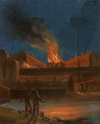Bristol Rellen: De Gevangenis Brand (ca. 1831)