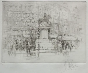 Charing Cross: Het standbeeld van Karel I