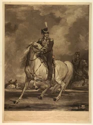 De Hetman Graaf Platoff Gezeten op zijn Favoriete Paard