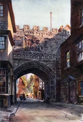 Salisbury, High Street Gateway naar de Close
