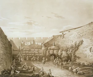 Wasvrouwen bij de Fontein van Arethusa, pub. 1807
