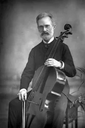 Carlo Alfredo Piatti 1822-1901, Italiaanse cellist, 1890