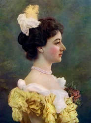 Maud Hoffman, actrice, 1899-1900