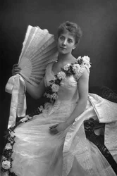 Maude Millett, actrice, 1890