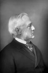 Professor Max Müller 1823-1900, Duitse filoloog en oriëntalist, 1893