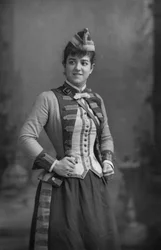 Zelie de Lussan 1861-1949, Amerikaanse mezzosopraan, 1893
