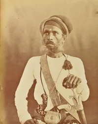 [Portret van een Sikh-strijder].