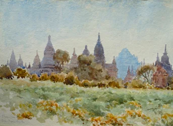 898 Dhamayan Gyi vanuit Myew Bon Tha, Bagan
