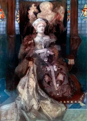 Ellen Terry in Henry VIII, ca. 1902