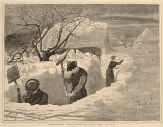 Een winterochtend - Op stap, uit Elke zaterdag, 14 januari 1871
