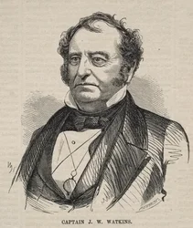 Kapitein J. W. Watkins, 1857