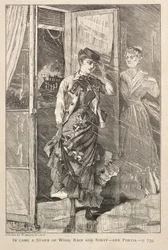 Er kwam een storm van wind, regen en nevel - en Portia