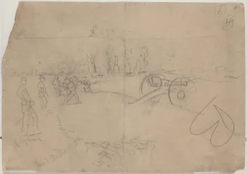 Soldaten en Kanon [verso]
