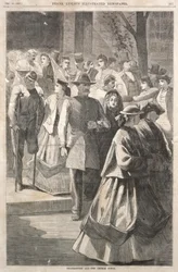 Dankdag - De portiek van de kerk