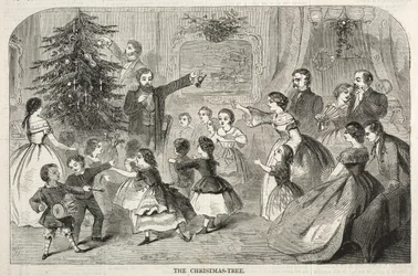 De kerstboom, 1858