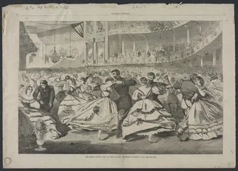 Het Grote Russische Bal in de Muziekacademie, 5 november 1863, 1863