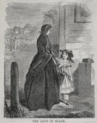 De dame in het zwart, 1860