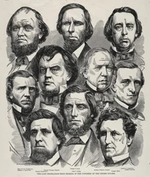 De laatste delegatie uit Georgia in het Congres van de Verenigde Staten