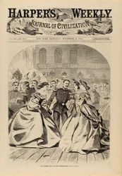 The Russian Ball--In the Supper Room, uit Harper