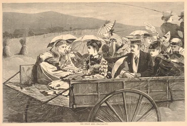 De strooptocht, uit Harper