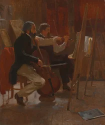 Het Atelier, 1867
