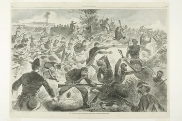 De oorlog voor de Unie, 1862 - Een bajonetaanval