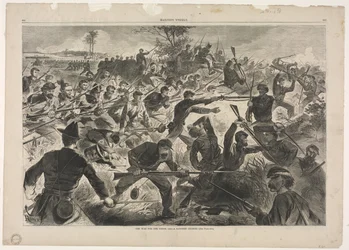 De oorlog voor de Unie, 1862 - Een bajonetaanval