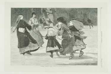 "Winter" - Schaatsscène
