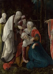 Christus neemt afscheid van zijn Moeder, c. 1520