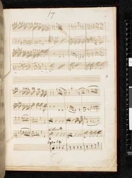 Adagio en Fuga in C klein, K. 546, Add. 28996, f.11r