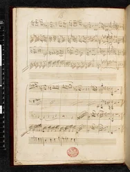 Adagio en Fuga in C klein, K. 546, Add. 28996, f.11v