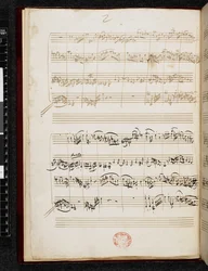 Adagio en Fuga in C klein, K. 546, Add. 28996, f.3v