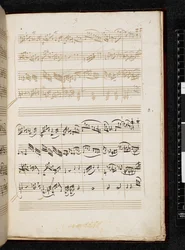 Adagio en Fuga in C klein, K. 546, Add. 28996, f.4r