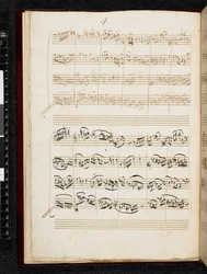 Adagio en Fuga in C klein, K. 546, Add. 28996, f.4v